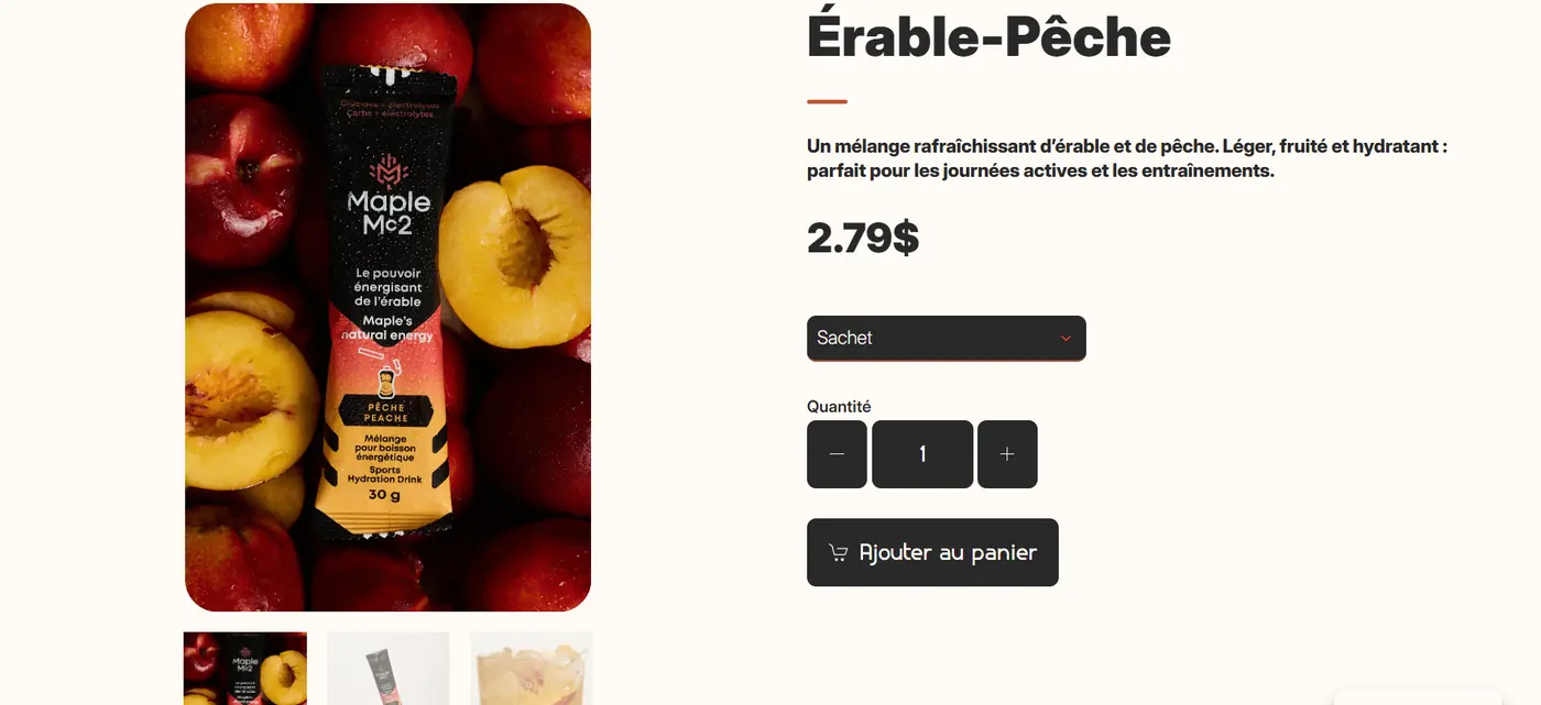 Ancienne fiche produit WooCommerce : prix seul, aucun avis, aucune option